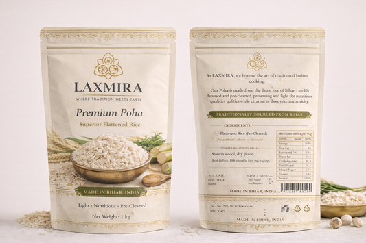 Laxmira Beaten Rice: The Flake of Tradition | Farm Fresh. Light. Wholesome